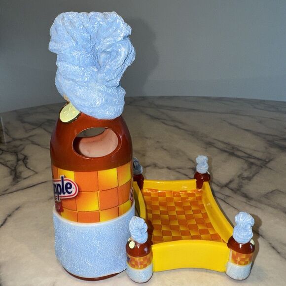 Vintage Y2K Snapple Iced Tea SOAP DISH & Toothbrush Holder Bath Set Dorm Arizona - Picture 8 of 10